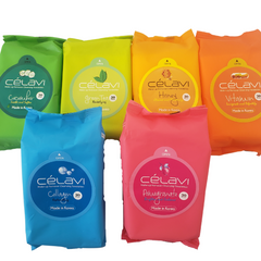 Toallitas desmaquillantes Célavi 30 pzas.