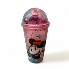 Vaso de plástico de Mickey y Minnie 500ml