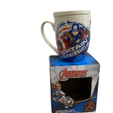 Taza Con Tapa Marvel 385 Ml