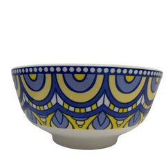 Plato Hondo Azul con Amarillo 16173 mi House