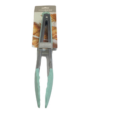Pinzas Multiuso de Metal y Silicon Color Azul 12cm