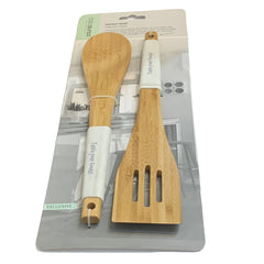 Set de Utencilios 2pzs Blanco (Cuchara y Tenedor)