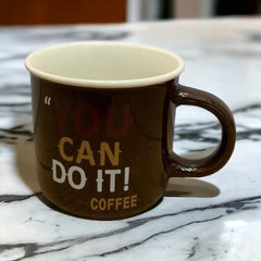 Tazas de porcelana coffee You can do it 350ml