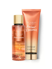 Set Victoria's Secret Crema Y Body Locion Amber Romance
