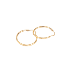 Aretes/arracadas Facetadas Dama Oro De 10k 1.2 Gramos