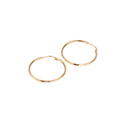 Aretes/arracadas Facetadas Dama Oro De 10k 1.4 Gramos