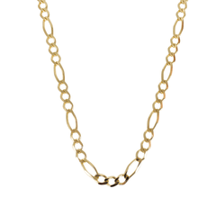 Cadena De Eslabon 70cm En Oro Amarillo De 10k 13.8 Gramos