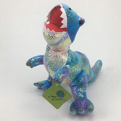 Peluche dinosaurio azul 25cm