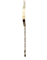 Esclava color oro de mujer 3 gramos 18 cm