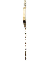 Esclava color oro de mujer 3 gramos 18 cm