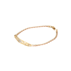 Esclava XV Años Quinceañera Oro Florentino De 10k 2.7 Gramos