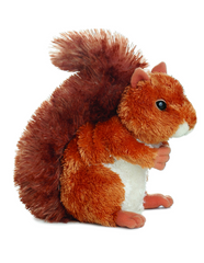 Peluche Mini Flopsies - Nutsie 20cm Ardilla