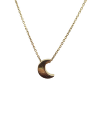 Gargantilla con dije de luna 2.6 gramos 45 cm
