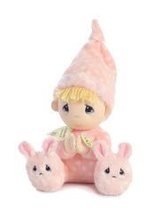 Peluche Rezador Ángel De Mi Guarda Angelito niña 20cm