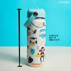 Termo Mamgos Selva para Niños de Acero inoxidable 530 ml
