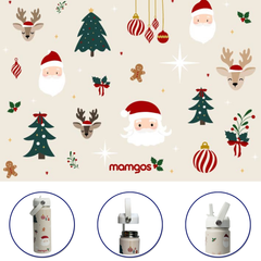 Termo Mamgos Santa Claus Hogar Acero inoxidable 530 ml