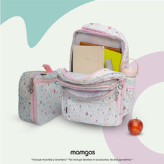 Kits de Mochilas Escolares Ballet Mamgos para niñas 2 Piezas