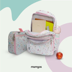 Kits de Mochilas Escolares Ballet Mamgos para Niñas 3 Piezas