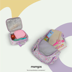 Kits de Mochilas Escolares Gimnasia Mamgos Niñas 2 Piezas