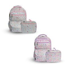 Kits de Mochilas Escolares Gimnasia Mamgos Niñas 2 Piezas