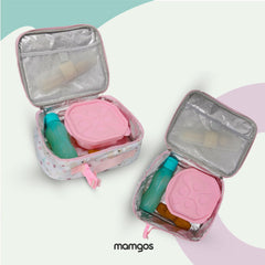 Lonchera escolar Ballet Mamgos para Niñas color rosa 1 pieza