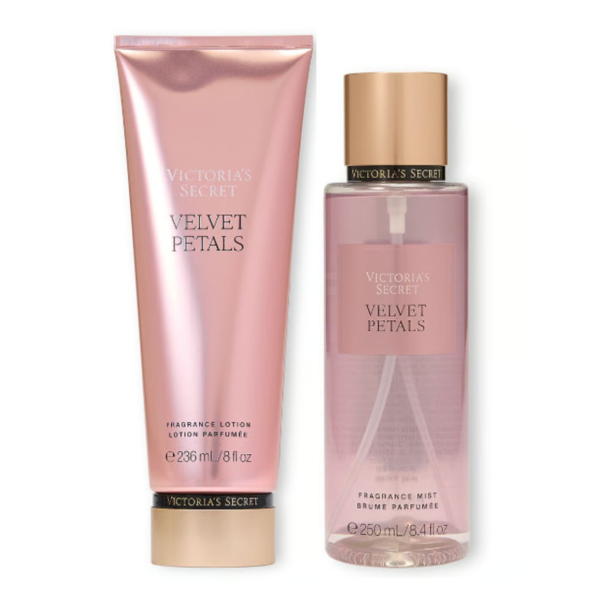 Set 2 Piezas Victoria's Secret Crema Y Body Velvet Petals