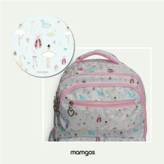Mochila escolar Ballet Mamgos para Niñas color rosa 1 pieza