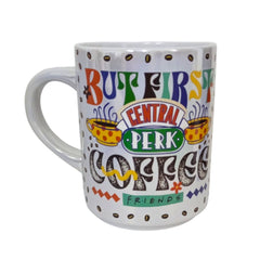 Taza Iridiscente Friends Central Perk Cerámica 820 ml