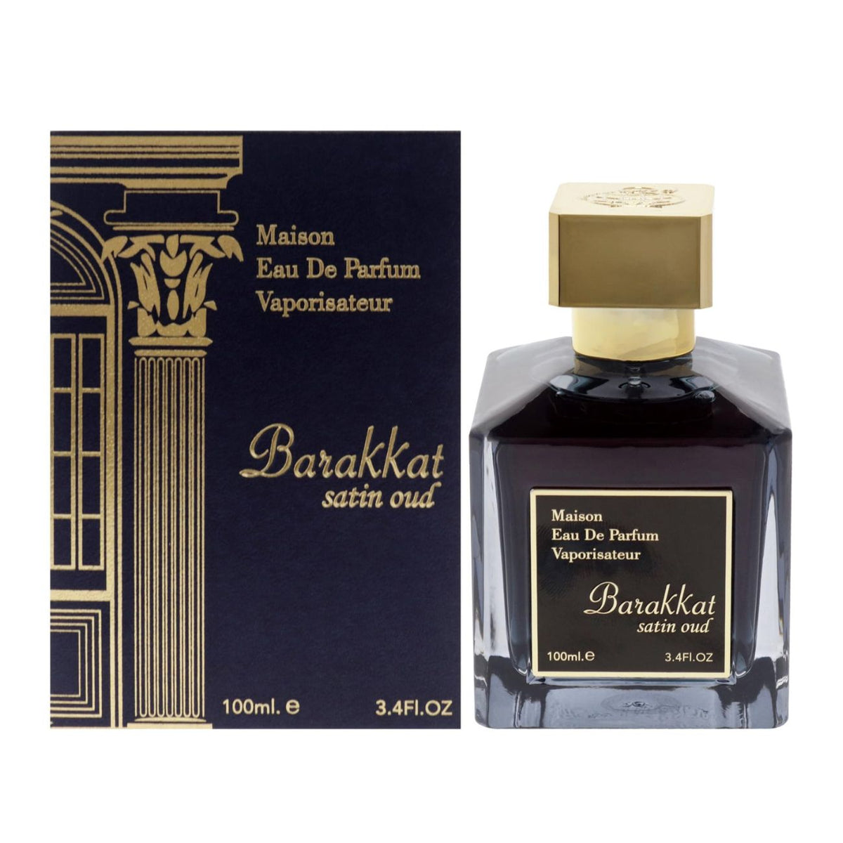 Perfume de mujer Maison Barakkat satin oud EdP 100 ml