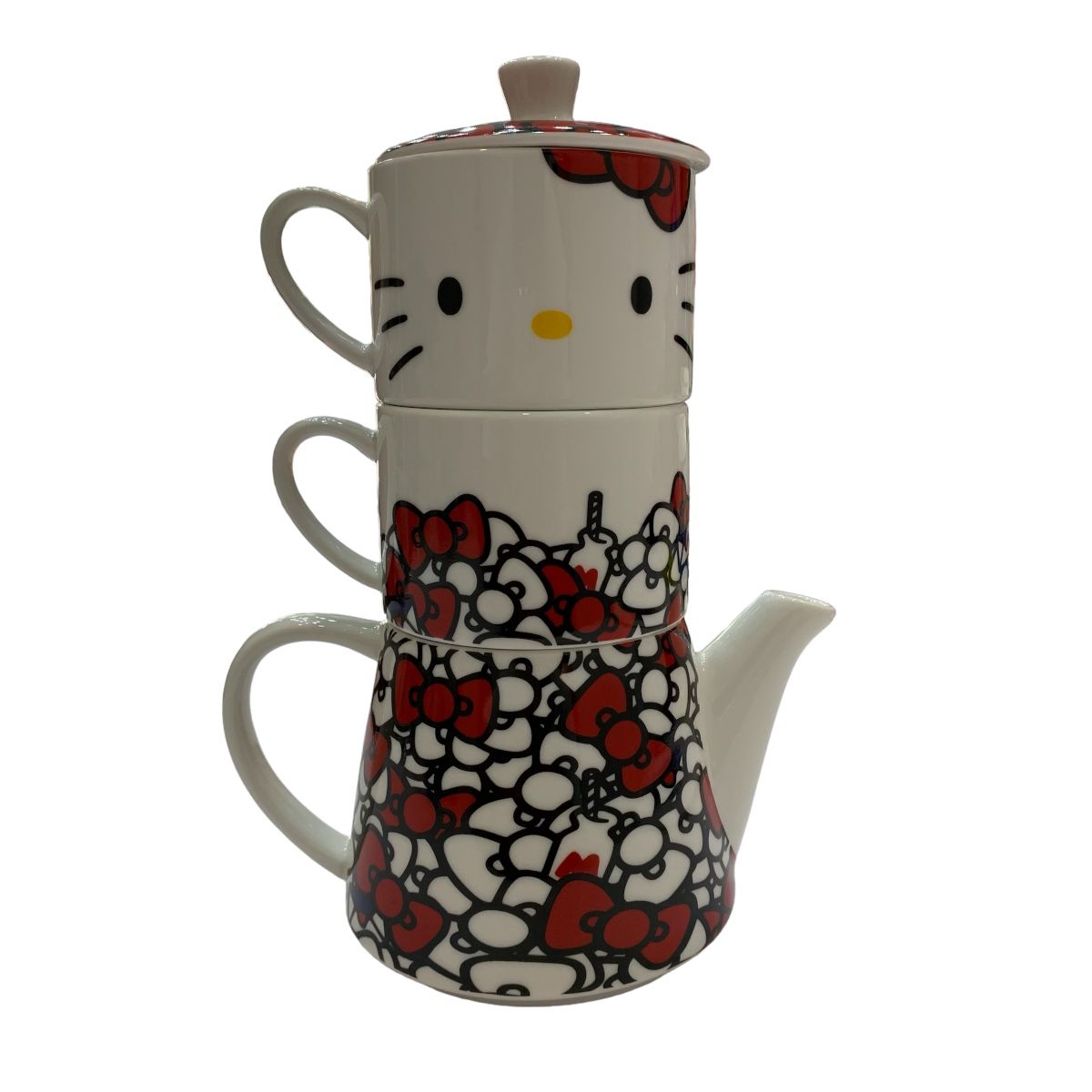 Taza y tetera de Hello Kitty cerámica 80 ml