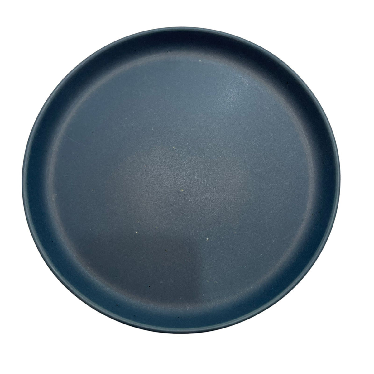 Plato trinche de ceramica azul 22x22