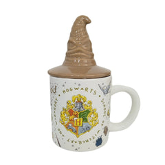 Taza Harry Potter Hogwarts Sombrero 3D Cerámica 532 ml