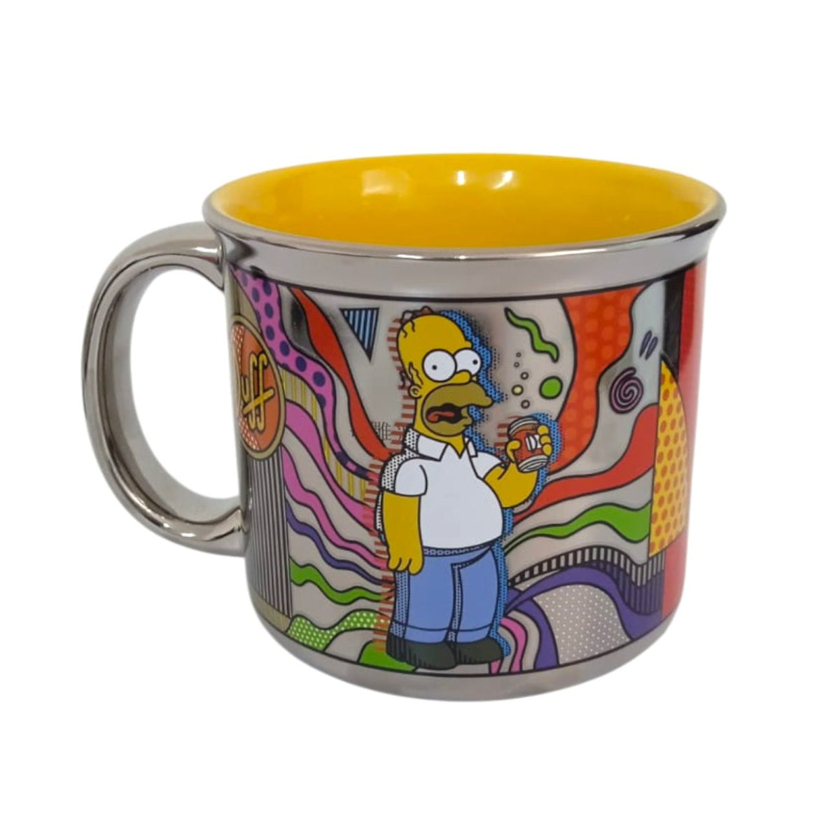 Taza irisdicente Los Simpsons de Cerámica 430 ml