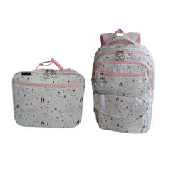 Kits de Mochilas Escolares Ballet Mamgos para niñas 2 Piezas