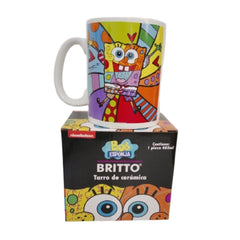 Taza Bob Esponja y Patricio Estrella Cerámica 473 ml