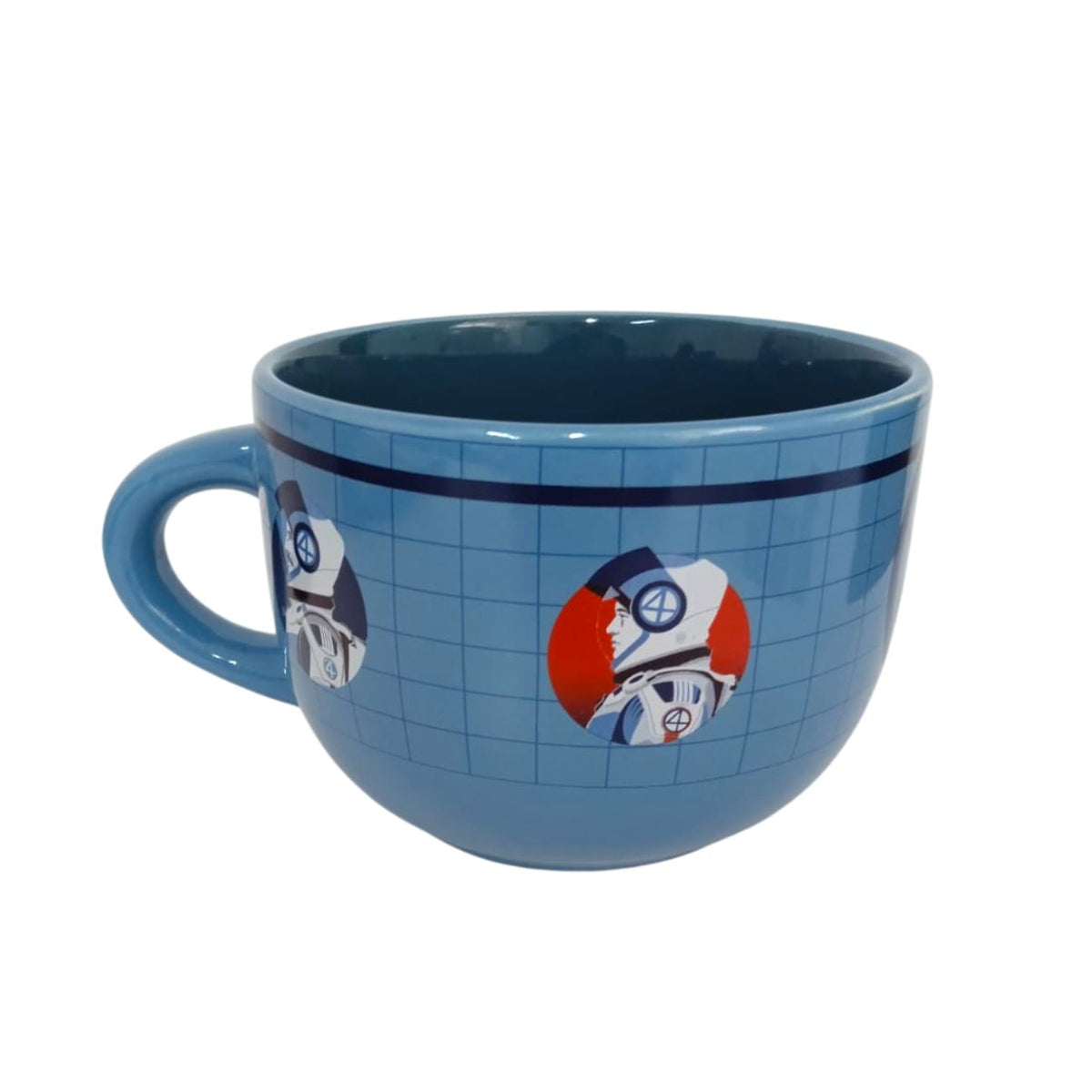 Taza Jumbo 4 Fantasticos de Cerámica 820 ml