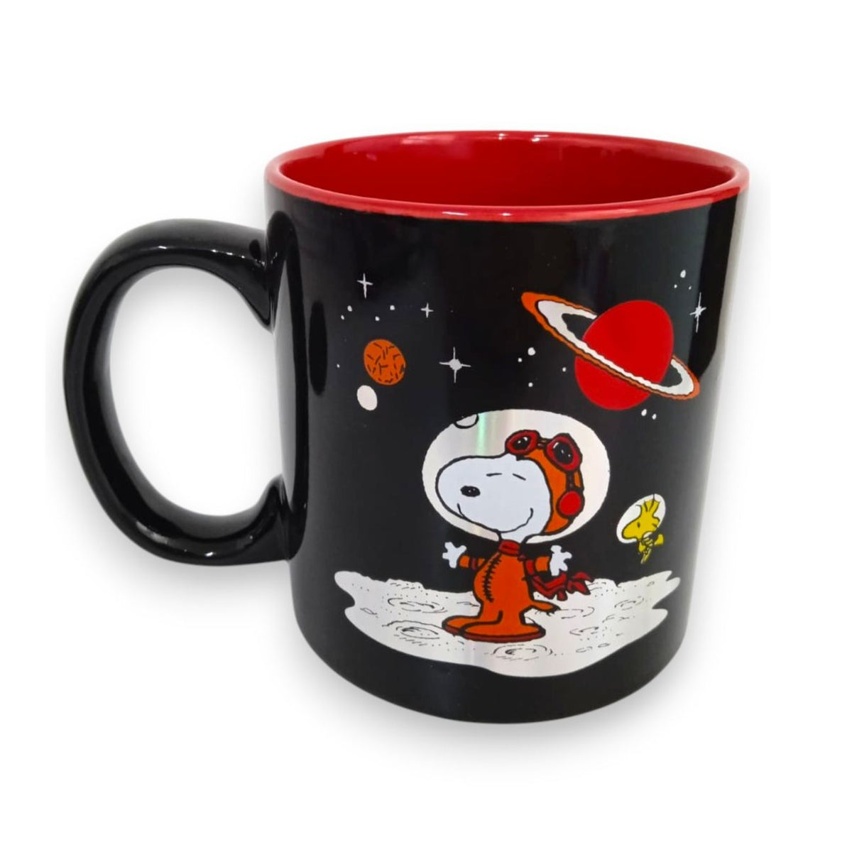 Taza metálica Snoopy Peanuts nasa Hogar de Cerámica 591 ml