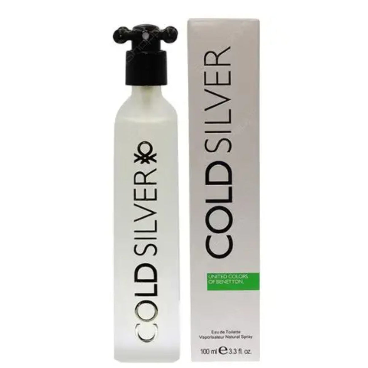 Perfume de hombre Benetton Cold Silver Eau de Toilette 100ml
