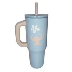 Termo con popote Stitch Acero inoxidable 1.2 L