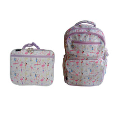 Kits de Mochilas Escolares Gimnasia Mamgos Niñas 2 Piezas