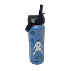 Termo Mamgos Futbol para niños de Acero inoxidable 530 ml