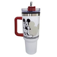 Termo con popote Mickey Mouse Acero inoxidable 1.2 L