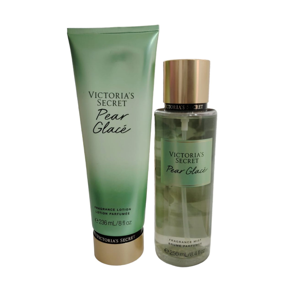 Set 2 Piezas Victoria's Secret Crema Y Body Pear Glace