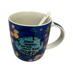 Taza Con Cuchara Vamos Despacio