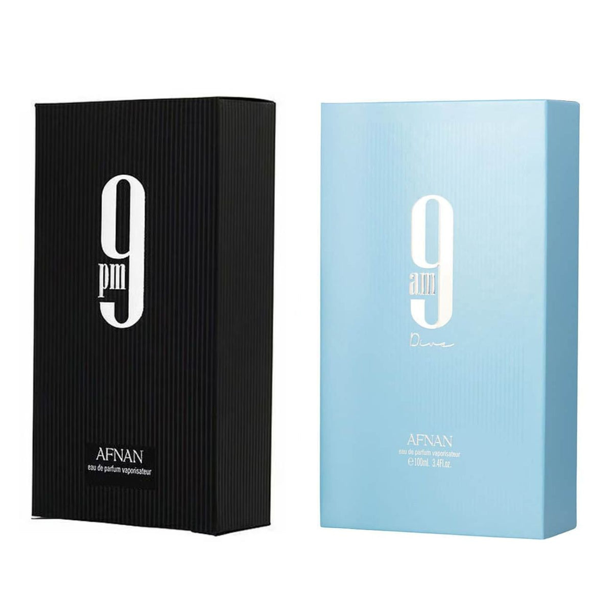 Paquete 2 Fragancias Hombre Afnan 9AM Dive y 9PM EDP 100ml