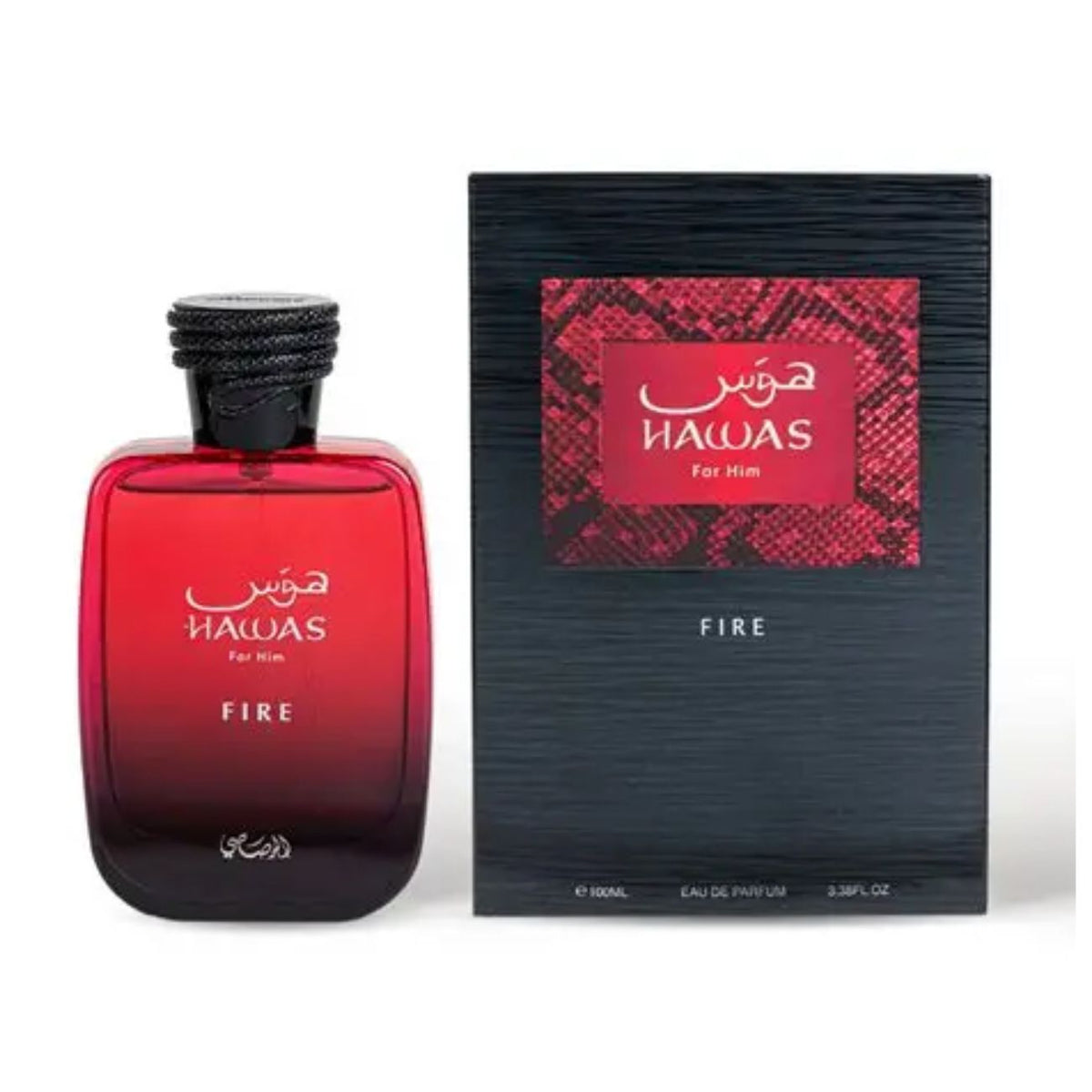 Perfume de hombre Rasasi Hawas Fire Eau de Parfum 100 ml