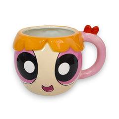 Taza 3D Las Chicas Superpoderosas Bombóm Cerámica 590 ml