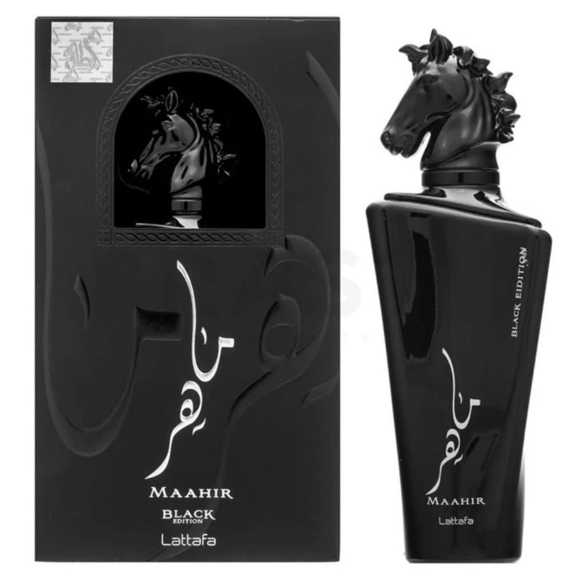 Perfume Unisex Maahir Black Edition Lattafa EDP 100ml