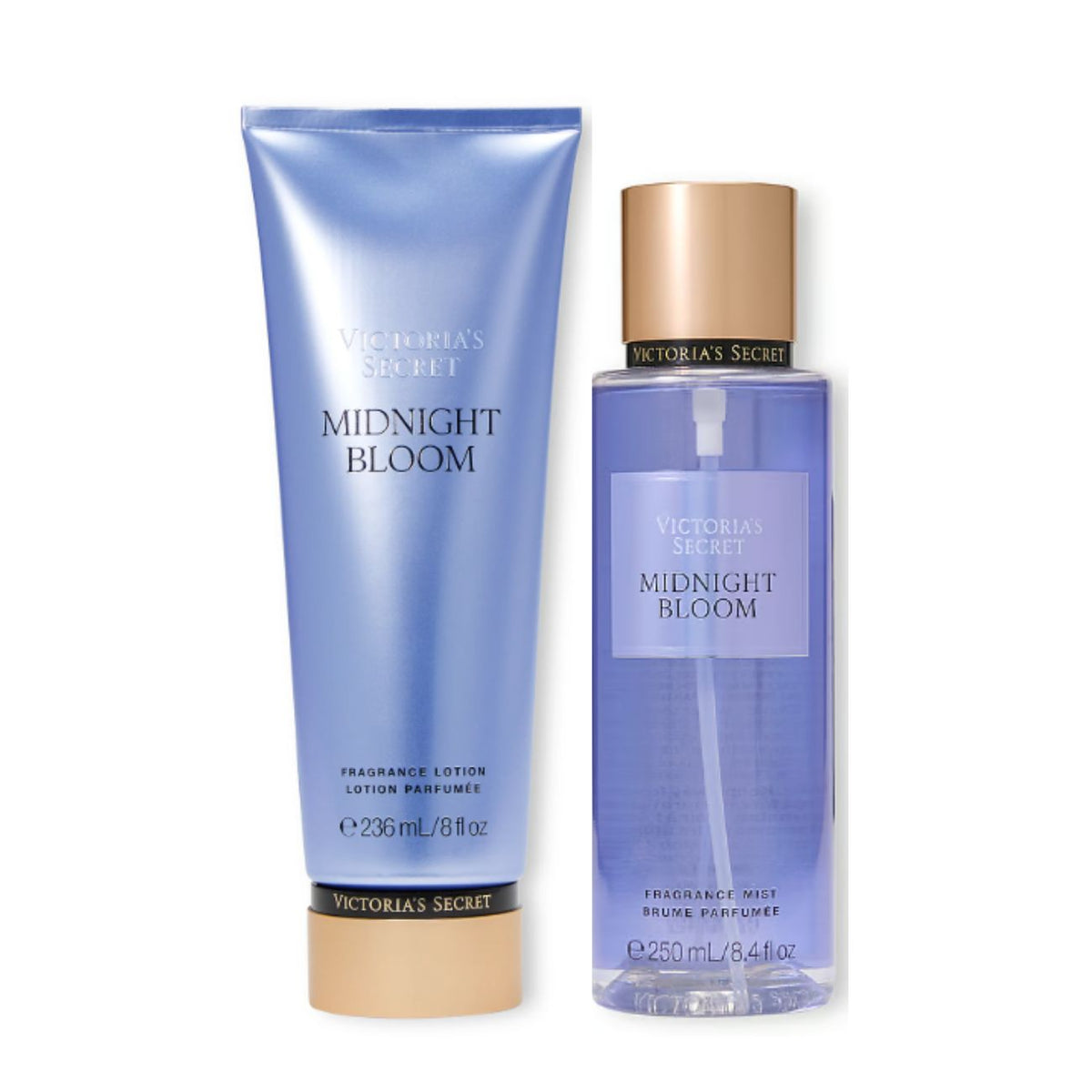 Set Victoria's Secret Crema Y Body Locion Midnight Bloom