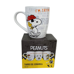 Taza jumbo Snoopy Peanuts Cerámica 740 ml